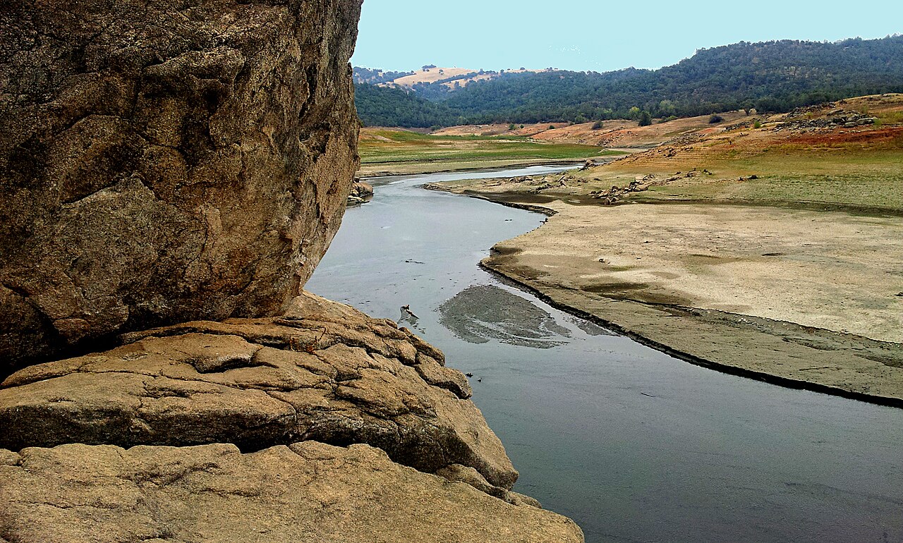 Regional view of the North Fork American in Placer County, not the featured rapids
